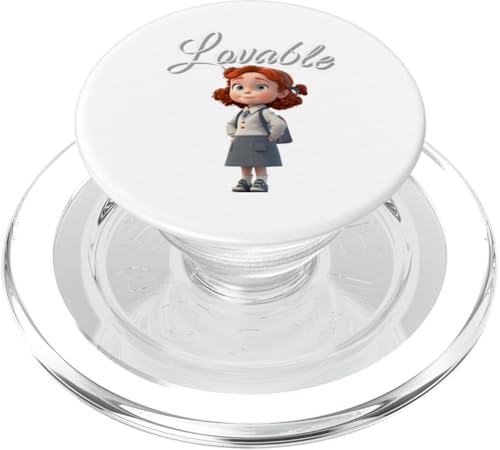 Liebenswertes Mädchen PopSockets PopGrip für MagSafe Liebenswertes Mädchen PopSockets PopGrip für MagSafe von Lovables Designs You Like