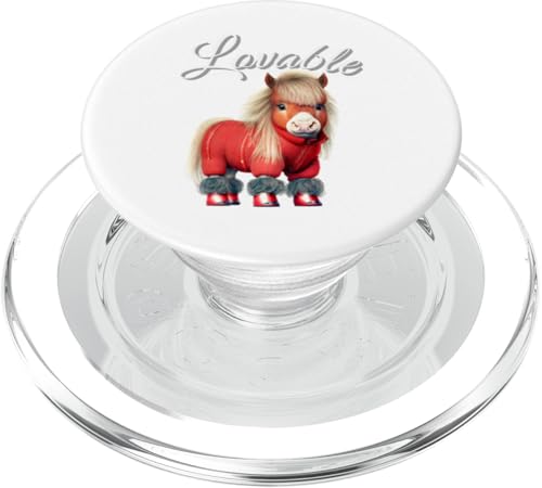 Liebenswertes Pony PopSockets PopGrip für MagSafe Liebenswertes Pony PopSockets PopGrip für MagSafe von Lovables Designs You Like