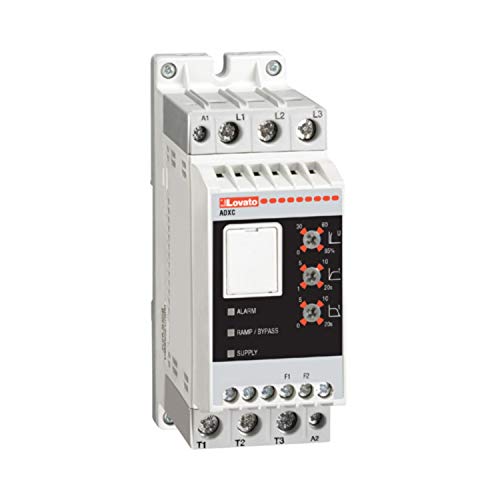 ADXC 230 600 V AC, Stromversorgung von 100 bis 240 V AC/DC mit 2 Relaisausgängen 32 A, 10,9 x 4,5 x 17,5 cm, weiß (Referenz: ADXC032600R2) von Lovato