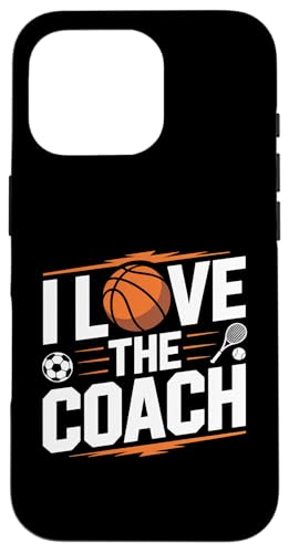 Ich liebe den Coach Sports Enthusiast Tribute Hülle für iPhone 16 Pro Ich liebe den Coach Sports Enthusiast Tribute Hülle für iPhone 16 Pro von Love Coach Appreciation Sports Enthusiast