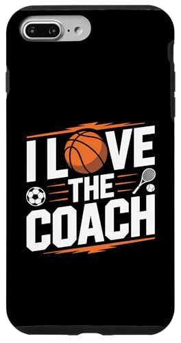 Ich liebe den Coach Sports Enthusiast Tribute Hülle für iPhone 7 Plus/8 Plus von Love Coach Appreciation Sports Enthusiast