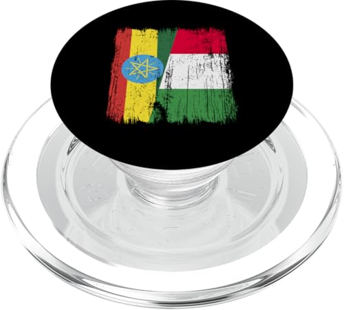 Äthiopien Italien halbe Flagge Stolz äthiopischer italienischer Stolz PopSockets PopGrip für MagSafe Äthiopien Italien halbe Flagge Stolz äthiopischer italienischer Stolz PopSockets PopGrip für MagSafe von Love Italia Italy Flag Designs Proud Italian Roots