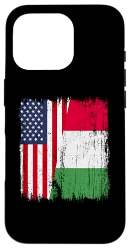 Amerika Italien halbe Flagge Amerikanischer italienischer Stolz Hülle für iPhone 16 Pro Amerika Italien halbe Flagge Amerikanischer italienischer Stolz Hülle für iPhone 16 Pro von Love Italia Italy Flag Designs Proud Italian Roots