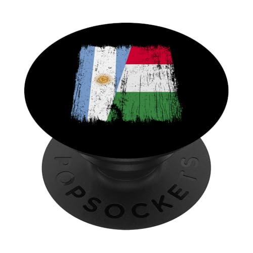 Argentinien, Italien, halbe Flagge, stolz, argentinisch, italienischer Stolz PopSockets Klebender PopGrip Argentinien, Italien, halbe Flagge, stolz, argentinisch, italienischer Stolz PopSockets Klebender PopGrip von Love Italia Italy Flag Designs Proud Italian Roots