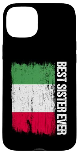 Best Italian Sister Ever Funny ItalyGeschwister Spruch Hülle für iPhone 15 Plus Best Italian Sister Ever Funny ItalyGeschwister Spruch Hülle für iPhone 15 Plus von Love Italia Italy Flag Designs Proud Italian Roots