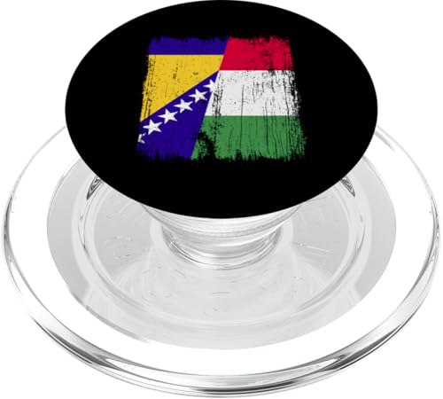 Bosnien und Herzegowina Italien Halbflagge Italian Pride PopSockets PopGrip für MagSafe Bosnien und Herzegowina Italien Halbflagge Italian Pride PopSockets PopGrip für MagSafe von Love Italia Italy Flag Designs Proud Italian Roots