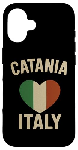 Catania Italien Sicilia Lover Italienische Flagge Herz Hülle für iPhone 16 Catania Italien Sicilia Lover Italienische Flagge Herz Hülle für iPhone 16 von Love Italia Italy Flag Designs Proud Italian Roots
