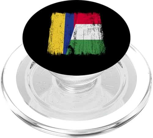 Columbia Italien halbe Flagge Proud Columbian Italian Pride PopSockets PopGrip für MagSafe von Love Italia Italy Flag Designs Proud Italian Roots
