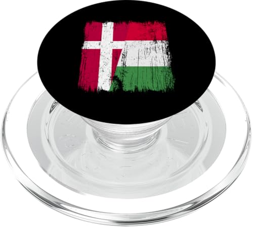 Dänemark Italien halbe Flagge Stolz dänischer italienischer Stolz PopSockets PopGrip für MagSafe Dänemark Italien halbe Flagge Stolz dänischer italienischer Stolz PopSockets PopGrip für MagSafe von Love Italia Italy Flag Designs Proud Italian Roots