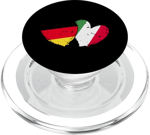 Deutschland Italien Flagge Herzen Deutsch Italienisches Erbe PopSockets PopGrip für MagSafe Deutschland Italien Flagge Herzen Deutsch Italienisches Erbe PopSockets PopGrip für MagSafe von Love Italia Italy Flag Designs Proud Italian Roots