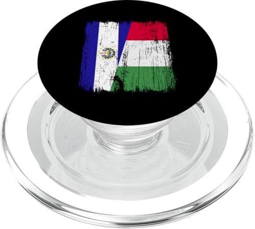 El Salvador Italien halbe Flagge Stolzer Salvadorianischer italienischer Stolz PopSockets PopGrip für MagSafe El Salvador Italien halbe Flagge Stolzer Salvadorianischer italienischer Stolz PopSockets PopGrip für MagSafe von Love Italia Italy Flag Designs Proud Italian Roots