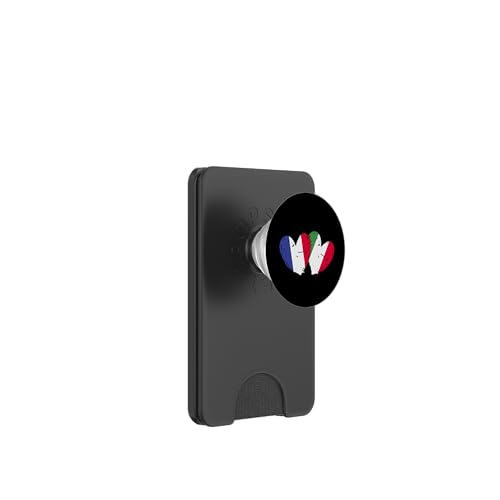Frankreich Italien Flagge Herzen Französisch Italienisches Erbe PopSockets PopWallet für MagSafe Frankreich Italien Flagge Herzen Französisch Italienisches Erbe PopSockets PopWallet für MagSafe von Love Italia Italy Flag Designs Proud Italian Roots