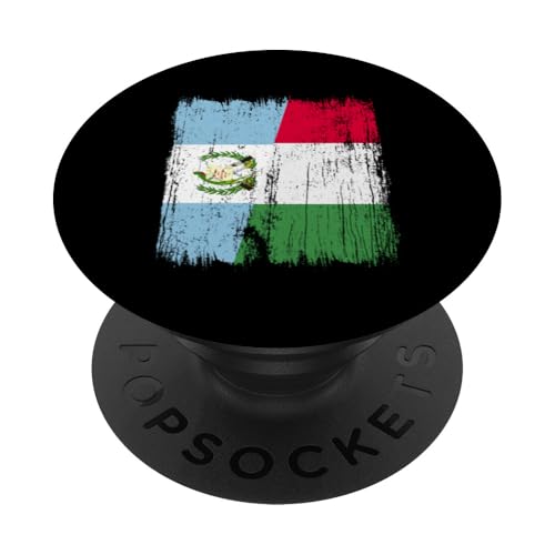 Guatemala Italien Halbflagge Stolz Guatemaltekisch Italienischer Stolz PopSockets Klebender PopGrip von Love Italia Italy Flag Designs Proud Italian Roots
