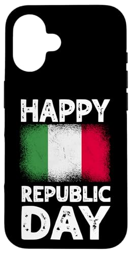 Happy Republic Day Italien Italienischer Unabhängigkeitstag Hülle für iPhone 16 von Love Italia Italy Flag Designs Proud Italian Roots