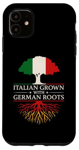 Italienisch gewachsen mit deutschen Wurzeln Italien Deutschland Erbe Hülle für iPhone 11 Italienisch gewachsen mit deutschen Wurzeln Italien Deutschland Erbe Hülle für iPhone 11 von Love Italia Italy Flag Designs Proud Italian Roots