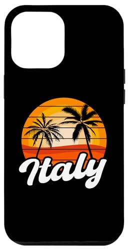 Italienisches Retro-Design, italienischer Strand-Sonnenuntergang Hülle für iPhone 12 Pro Max Italienisches Retro-Design, italienischer Strand-Sonnenuntergang Hülle für iPhone 12 Pro Max von Love Italia Italy Flag Designs Proud Italian Roots
