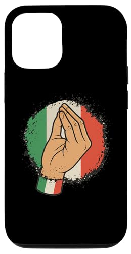 Kultige italienische Geste, lustige Italien-Liebhaberbekleidung Hülle für iPhone 12/12 Pro Kultige italienische Geste, lustige Italien-Liebhaberbekleidung Hülle für iPhone 12/12 Pro von Love Italia Italy Flag Designs Proud Italian Roots