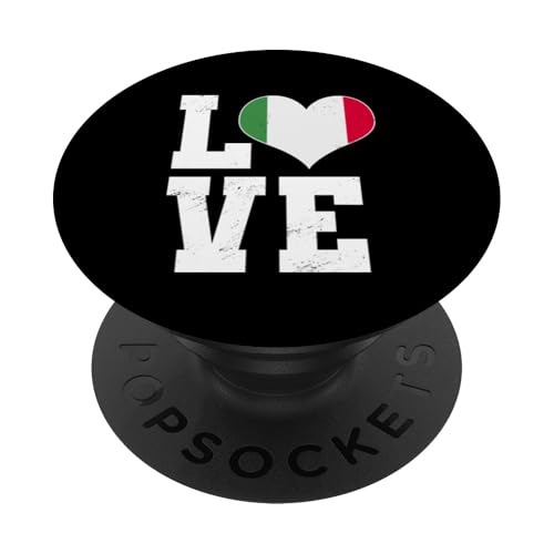 Liebe Italien Italienische Flagge Herz Liebe Italia PopSockets Klebender PopGrip Liebe Italien Italienische Flagge Herz Liebe Italia PopSockets Klebender PopGrip von Love Italia Italy Flag Designs Proud Italian Roots