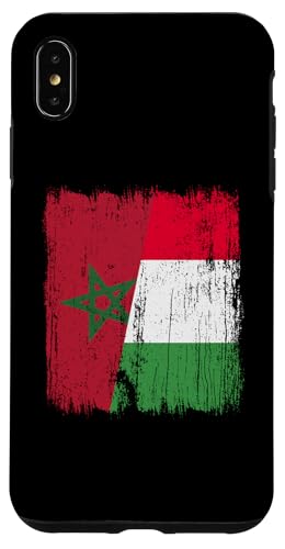 Marokko Italien halbe Flagge Stolz Marokkanischer italienischer Stolz Hülle für iPhone XS Max Marokko Italien halbe Flagge Stolz Marokkanischer italienischer Stolz Hülle für iPhone XS Max von Love Italia Italy Flag Designs Proud Italian Roots