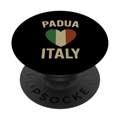 Padua Italien Venetien Liebhaber Italienische Flagge Herz PopSockets Klebender PopGrip Padua Italien Venetien Liebhaber Italienische Flagge Herz PopSockets Klebender PopGrip von Love Italia Italy Flag Designs Proud Italian Roots