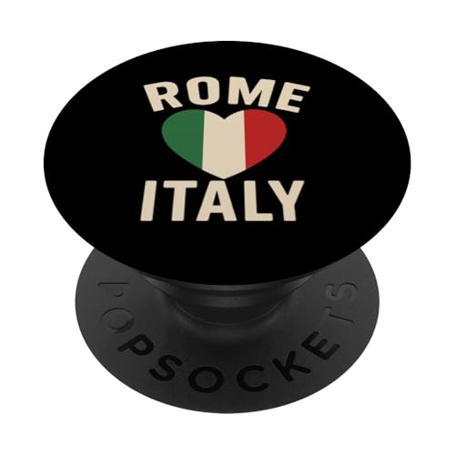Rom Italien Rom Liebhaber Italienische Flagge Herz Italienische Hauptstadt PopSockets Klebender PopGrip Rom Italien Rom Liebhaber Italienische Flagge Herz Italienische Hauptstadt PopSockets Klebender PopGrip von Love Italia Italy Flag Designs Proud Italian Roots