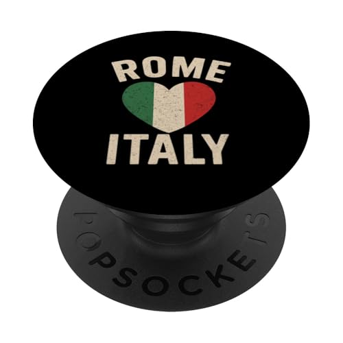 Rom Italien Rom Liebhaber Italienische Flagge Herz PopSockets Klebender PopGrip Rom Italien Rom Liebhaber Italienische Flagge Herz PopSockets Klebender PopGrip von Love Italia Italy Flag Designs Proud Italian Roots