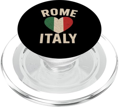 Rom Italien Rom Liebhaber Italienische Flagge Herz PopSockets PopGrip für MagSafe Rom Italien Rom Liebhaber Italienische Flagge Herz PopSockets PopGrip für MagSafe von Love Italia Italy Flag Designs Proud Italian Roots