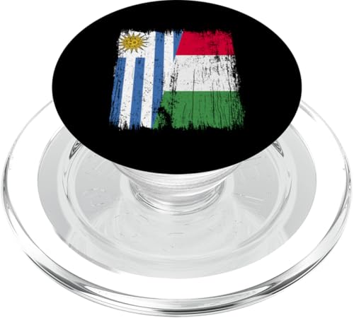 Uruguay Italien halbe Flagge Stolz Uruguayischer italienischer Stolz PopSockets PopGrip für MagSafe Uruguay Italien halbe Flagge Stolz Uruguayischer italienischer Stolz PopSockets PopGrip für MagSafe von Love Italia Italy Flag Designs Proud Italian Roots