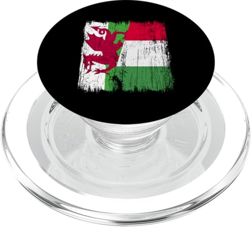 Wales Italien, halbe Flagge, stolz, walisisch, italienischer Stolz PopSockets PopGrip für MagSafe Wales Italien, halbe Flagge, stolz, walisisch, italienischer Stolz PopSockets PopGrip für MagSafe von Love Italia Italy Flag Designs Proud Italian Roots