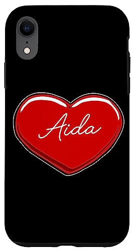 Hülle für iPhone XR Handgezeichnetes Herz Aida - Vornamen Herzen I Love Aida Hülle für iPhone XR Handgezeichnetes Herz Aida - Vornamen Herzen I Love Aida von Love Personalized Hearts
