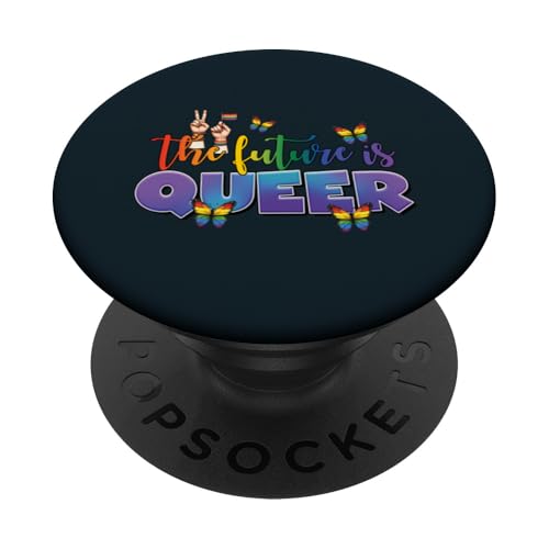 Die Zukunft ist Queer Pride — Proud LGBTQ Identity Empowerment PopSockets Klebender PopGrip Die Zukunft ist Queer Pride — Proud LGBTQ Identity Empowerment PopSockets Klebender PopGrip von Love Unboxed Apparel.USA