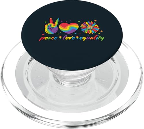 LGBTQ Community Pride | Frieden Liebe Gleichheit LGBT Pride Monat PopSockets PopGrip für MagSafe LGBTQ Community Pride | Frieden Liebe Gleichheit LGBT Pride Monat PopSockets PopGrip für MagSafe von Love Unboxed Apparel.USA