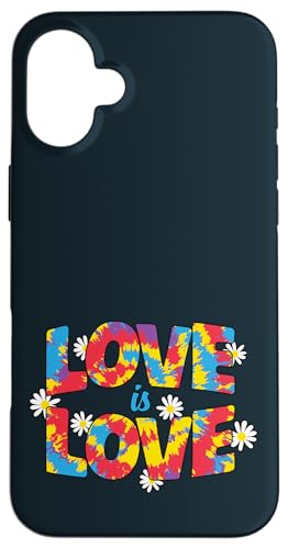 Liebe ist Liebe Tie-Dye Pride LGBT | Liebe LGBTQ Pride Month Hülle für iPhone 16 Plus von Love Unboxed Apparel.USA