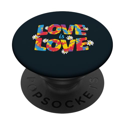 Liebe ist Liebe Tie-Dye Pride LGBT | Liebe LGBTQ Pride Month PopSockets Klebender PopGrip Liebe ist Liebe Tie-Dye Pride LGBT | Liebe LGBTQ Pride Month PopSockets Klebender PopGrip von Love Unboxed Apparel.USA
