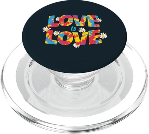 Liebe ist Liebe Tie-Dye Pride LGBT | Liebe LGBTQ Pride Month PopSockets PopGrip für MagSafe Liebe ist Liebe Tie-Dye Pride LGBT | Liebe LGBTQ Pride Month PopSockets PopGrip für MagSafe von Love Unboxed Apparel.USA