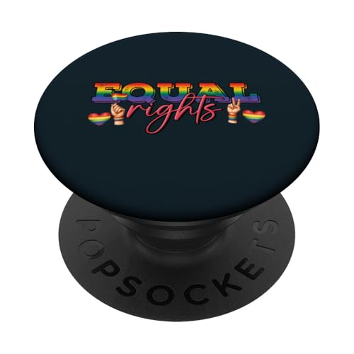 Nette Gleichberechtigung LGBT | LGBTQ Pride Love Equality Inclusion PopSockets Klebender PopGrip von Love Unboxed Apparel.USA