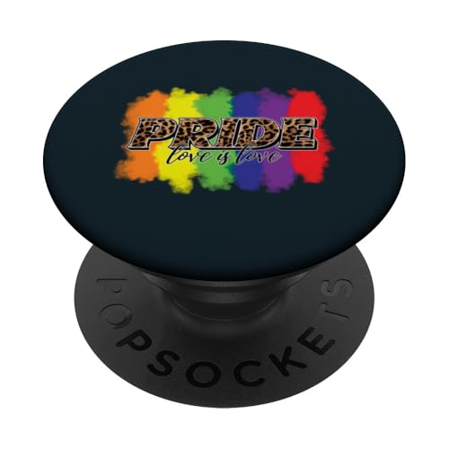 Pride Love Is Love LGBT | LGBTQ Empowerment and Solidarity PopSockets Klebender PopGrip von Love Unboxed Apparel.USA
