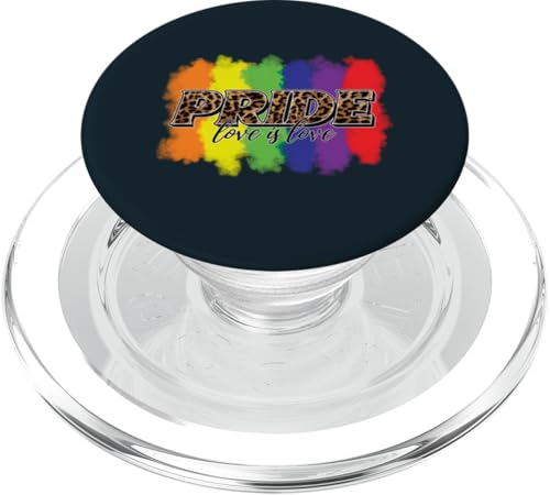 Pride Love Is Love LGBT | LGBTQ Empowerment and Solidarity PopSockets PopGrip für MagSafe von Love Unboxed Apparel.USA