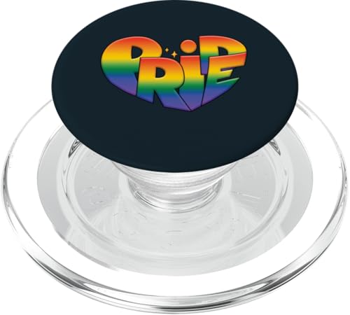 Pride Rainbow Heart LGBT | LGBTQ-Stärkung und Solidarität PopSockets PopGrip für MagSafe Pride Rainbow Heart LGBT | LGBTQ-Stärkung und Solidarität PopSockets PopGrip für MagSafe von Love Unboxed Apparel.USA