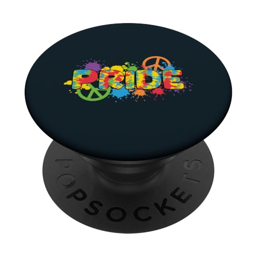 Pride Rainbow Tie-Dye LGBT | Regenbogenfarbe LGBTQ Pride Month PopSockets Klebender PopGrip Pride Rainbow Tie-Dye LGBT | Regenbogenfarbe LGBTQ Pride Month PopSockets Klebender PopGrip von Love Unboxed Apparel.USA