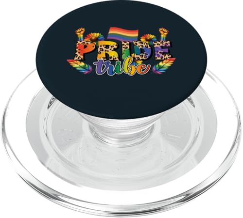 Pride Tribe LGBT Matching | LGBTQ-Empowerment und -Solidarität PopSockets PopGrip für MagSafe von Love Unboxed Apparel.USA