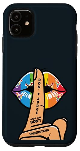Süß, urteile nicht, was du nicht verstehst, LGBTQ Pride Month Hülle für iPhone 11 Süß, urteile nicht, was du nicht verstehst, LGBTQ Pride Month Hülle für iPhone 11 von Love Unboxed Apparel.USA