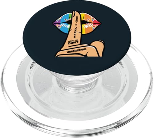 Süß, urteile nicht, was du nicht verstehst, LGBTQ Pride Month PopSockets PopGrip für MagSafe Süß, urteile nicht, was du nicht verstehst, LGBTQ Pride Month PopSockets PopGrip für MagSafe von Love Unboxed Apparel.USA