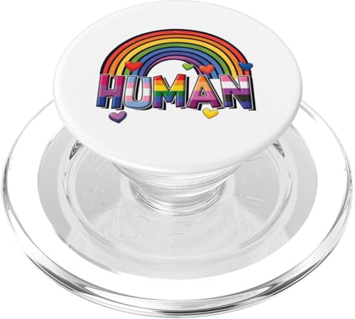 Süßer LGBT-Regenbogen mit menschlichem Stolz | LGBTQ Identity Equality Love PopSockets PopGrip für MagSafe Süßer LGBT-Regenbogen mit menschlichem Stolz | LGBTQ Identity Equality Love PopSockets PopGrip für MagSafe von Love Unboxed Apparel.USA