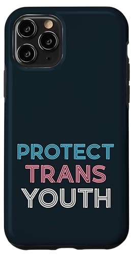 Unterstütze Protect Trans Youth — Celebrate Trans Rights Pride Hülle für iPhone 11 Pro von Love Unboxed Apparel.USA