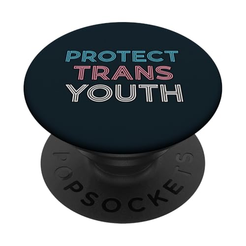 Unterstütze Protect Trans Youth — Celebrate Trans Rights Pride PopSockets Klebender PopGrip von Love Unboxed Apparel.USA