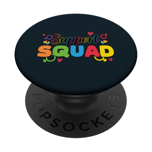 Unterstützungstrupp LGBT | LGBTQ Pride Month | Verbündete, Freunde, Familie PopSockets Klebender PopGrip Unterstützungstrupp LGBT | LGBTQ Pride Month | Verbündete, Freunde, Familie PopSockets Klebender PopGrip von Love Unboxed Apparel.USA