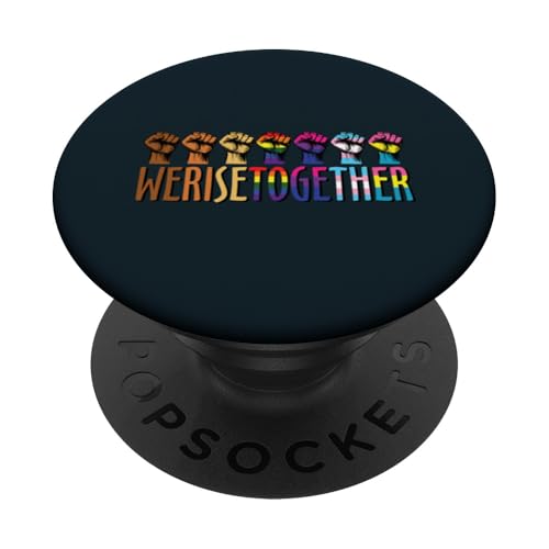We Rise Together LGBTQ Pride | Stolz auf Vielfalt und Inklusion PopSockets Klebender PopGrip We Rise Together LGBTQ Pride | Stolz auf Vielfalt und Inklusion PopSockets Klebender PopGrip von Love Unboxed Apparel.USA