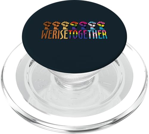 We Rise Together LGBTQ Pride | Stolz auf Vielfalt und Inklusion PopSockets PopGrip für MagSafe We Rise Together LGBTQ Pride | Stolz auf Vielfalt und Inklusion PopSockets PopGrip für MagSafe von Love Unboxed Apparel.USA