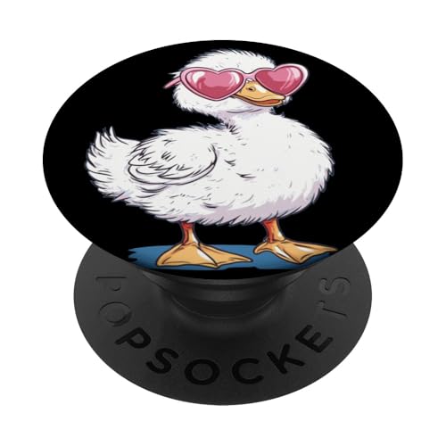 Hübsches Enten-Kostüm für Liebes-Sonnenbrillen und Entenliebhaber PopSockets Klebender PopGrip Hübsches Enten-Kostüm für Liebes-Sonnenbrillen und Entenliebhaber PopSockets Klebender PopGrip von Lovely Duck Outfit